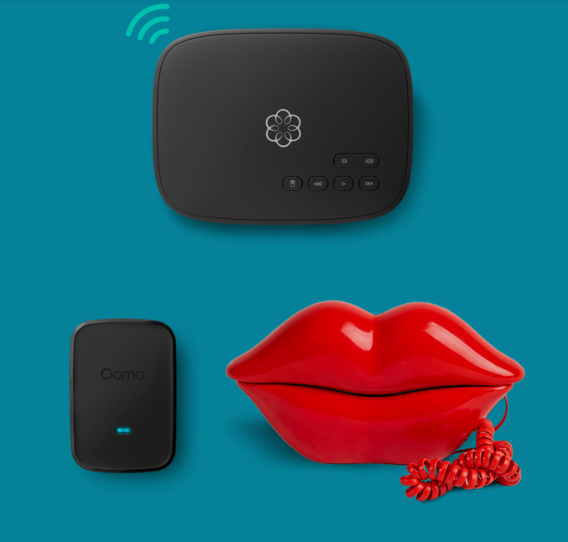 Ooma Telo Air + Linx + Lips Phone Bundle