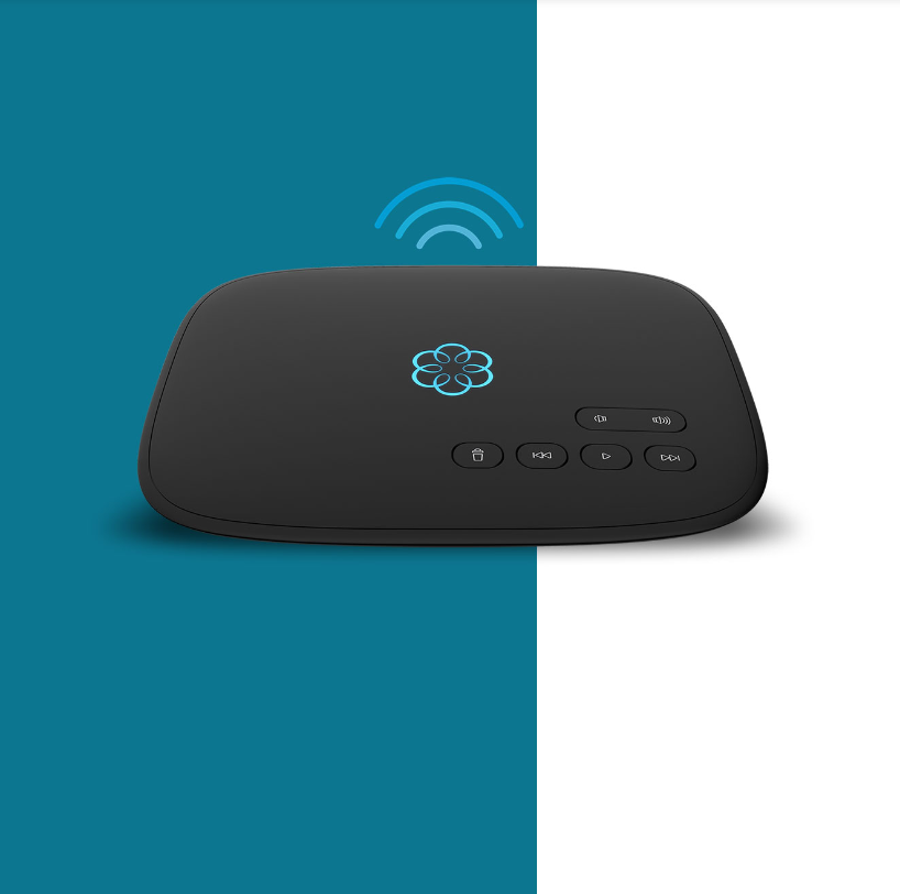 Ooma Telo AIR 2 Wireless VoIP Free Internet Home Phone Service and HD3 Handset.